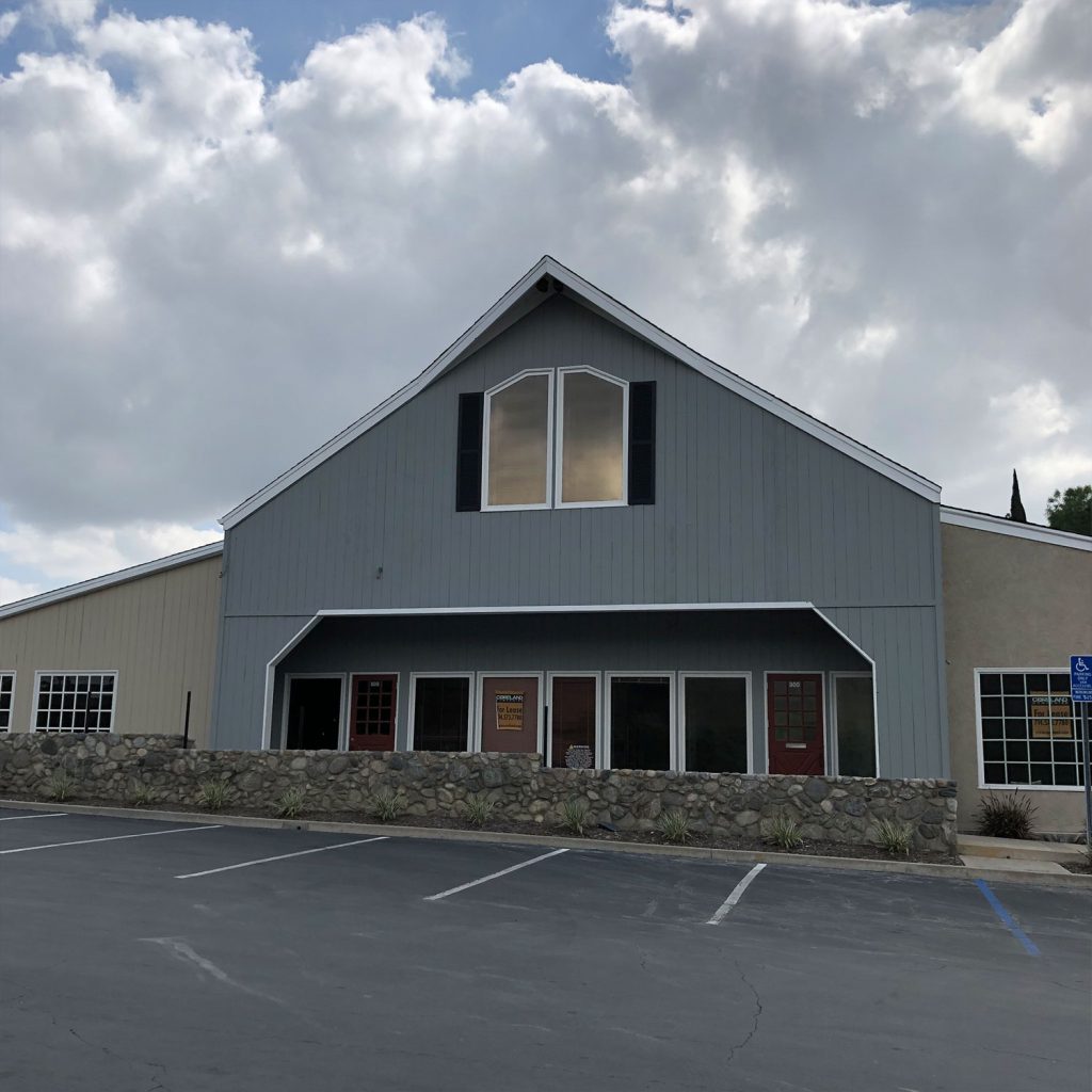 Painting at a Retail Shopping Center in Westminster, CA. After