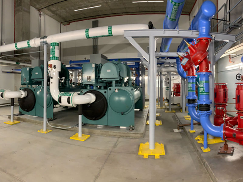 Industrial Plumbing Painting in Anaheim After