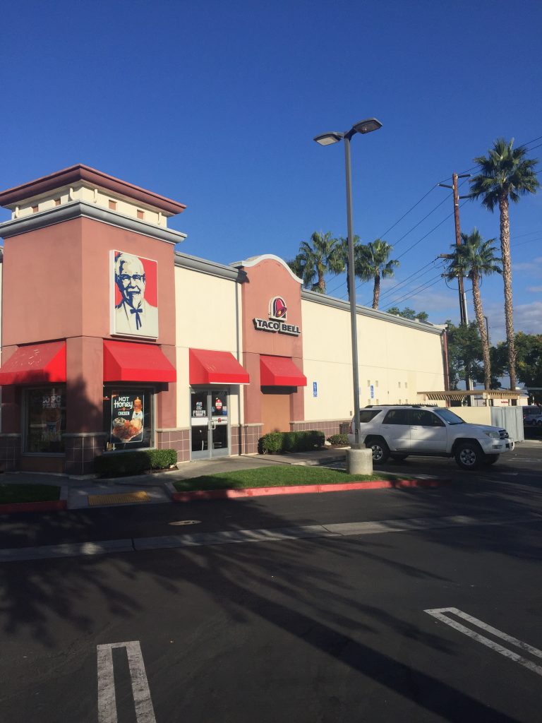 Restaurant Painting in Tustin Before