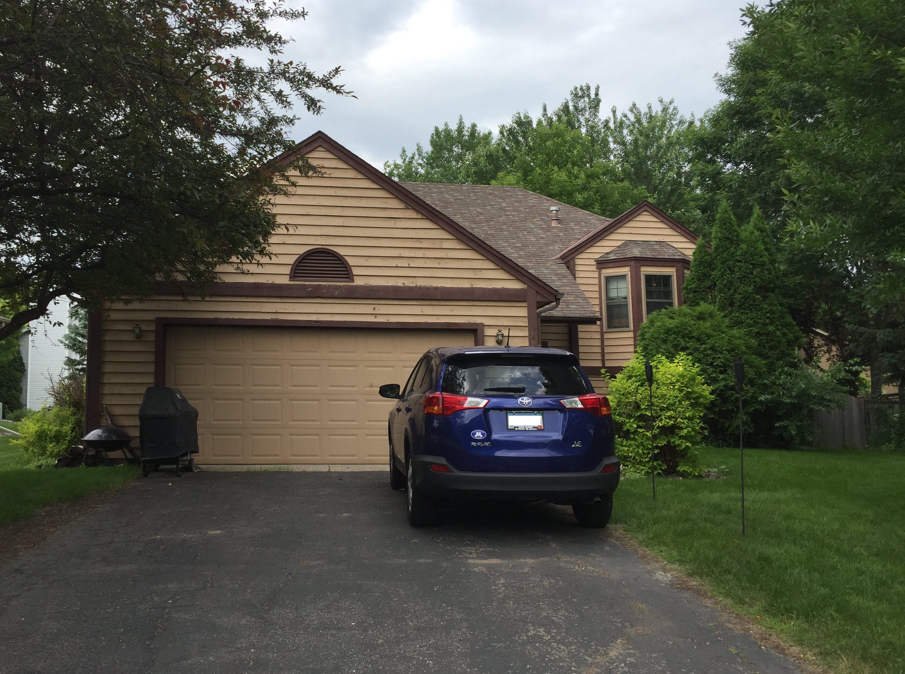 Residential Exterior Painting Before