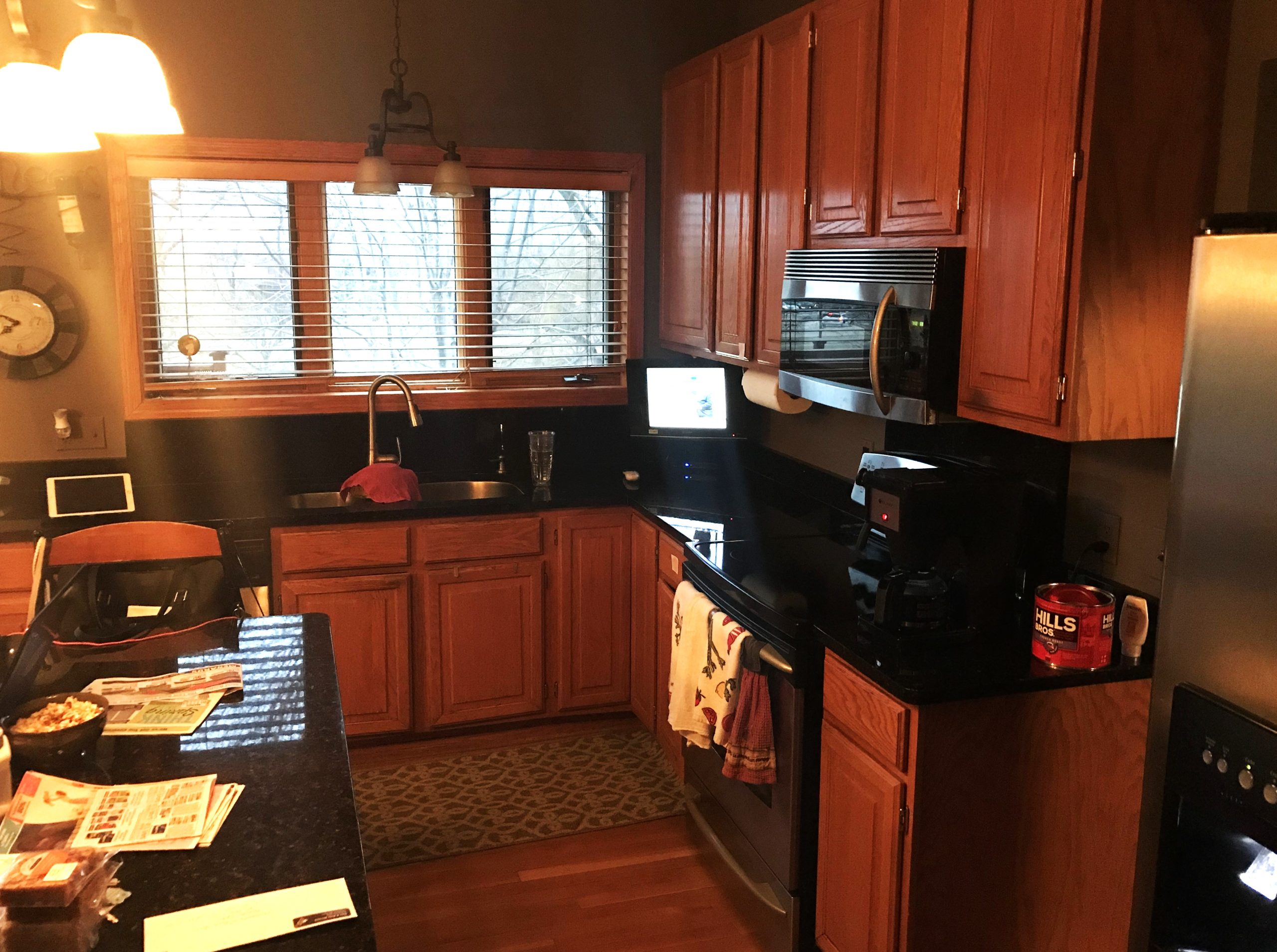 Residential Cabinet Enameling Before