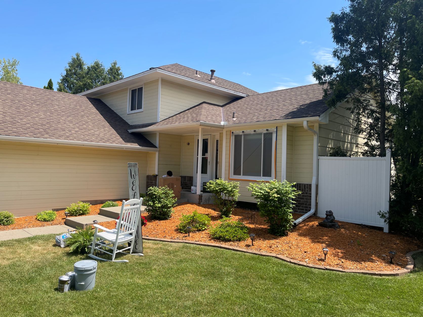 Residential Exterior Painting After