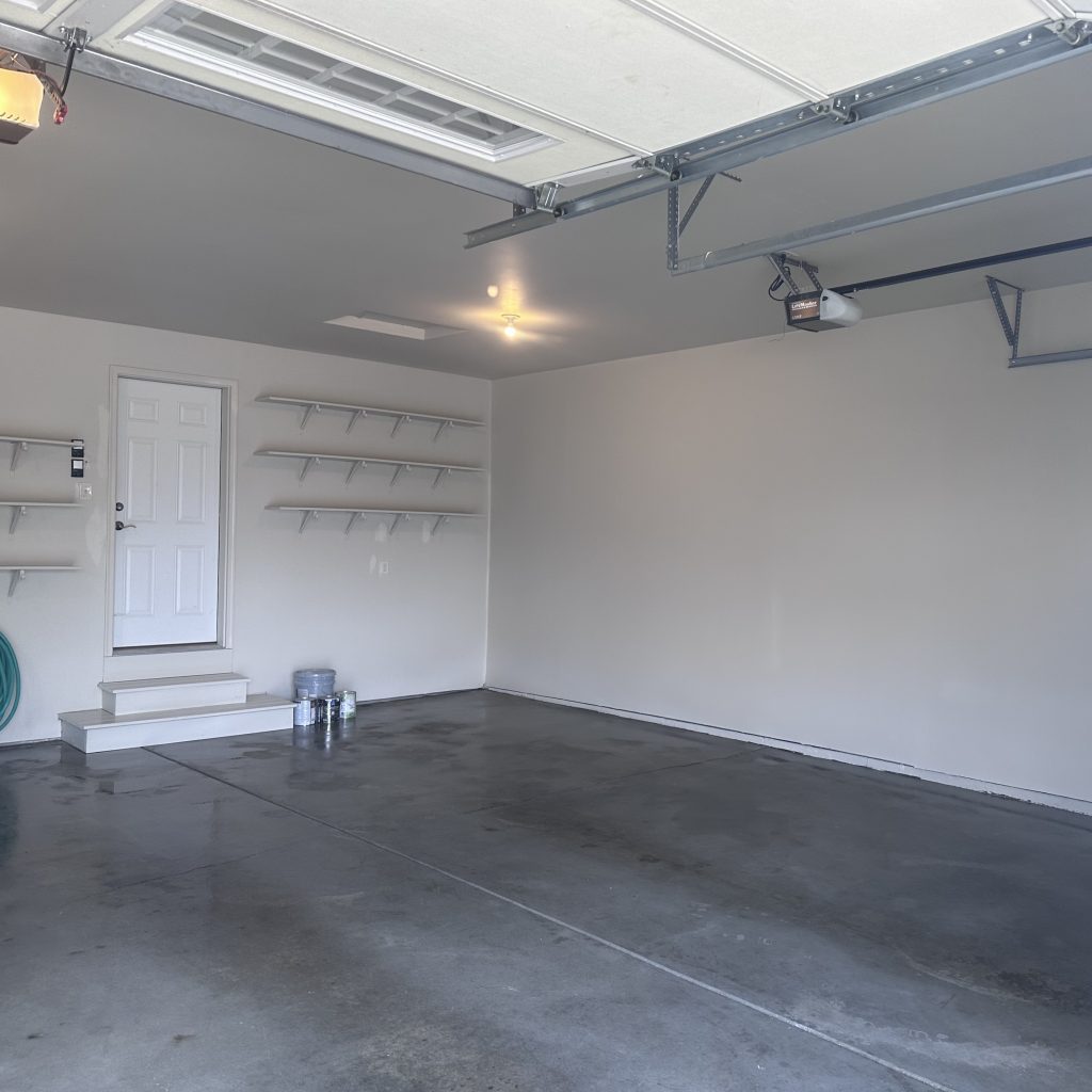 Residential Garage Painting After