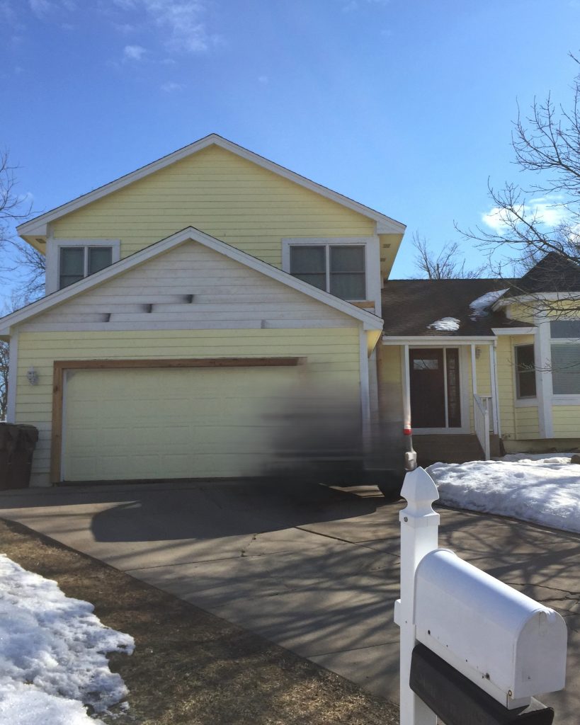 Residential Exterior Painting Before