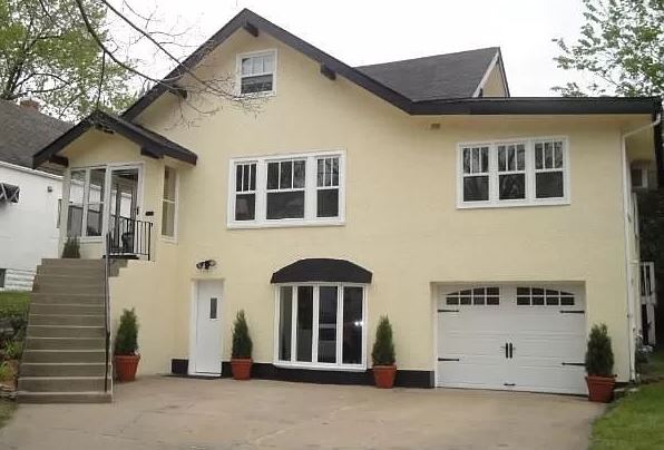 exterior before painting