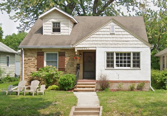 exterior home before color change
