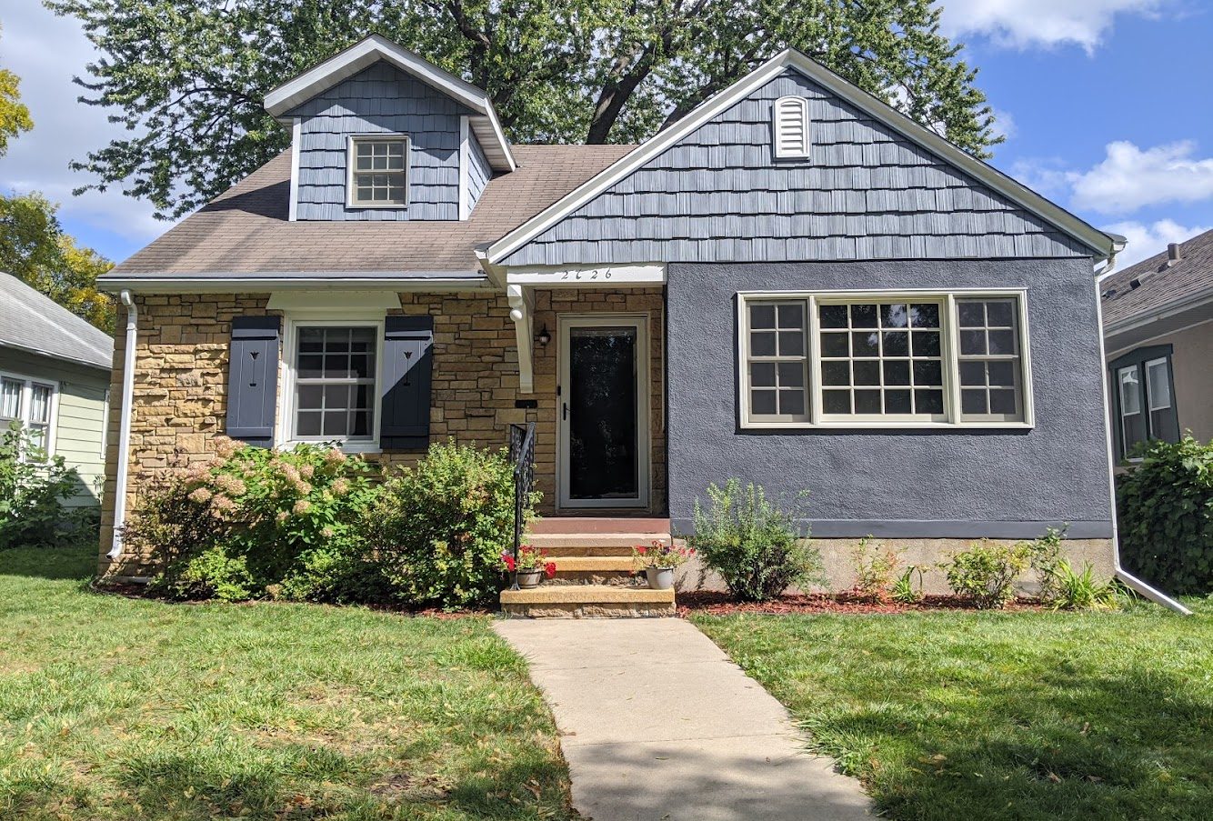 exterior home after color change