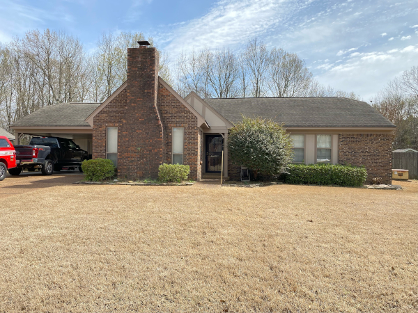 After trim and woodwork painting