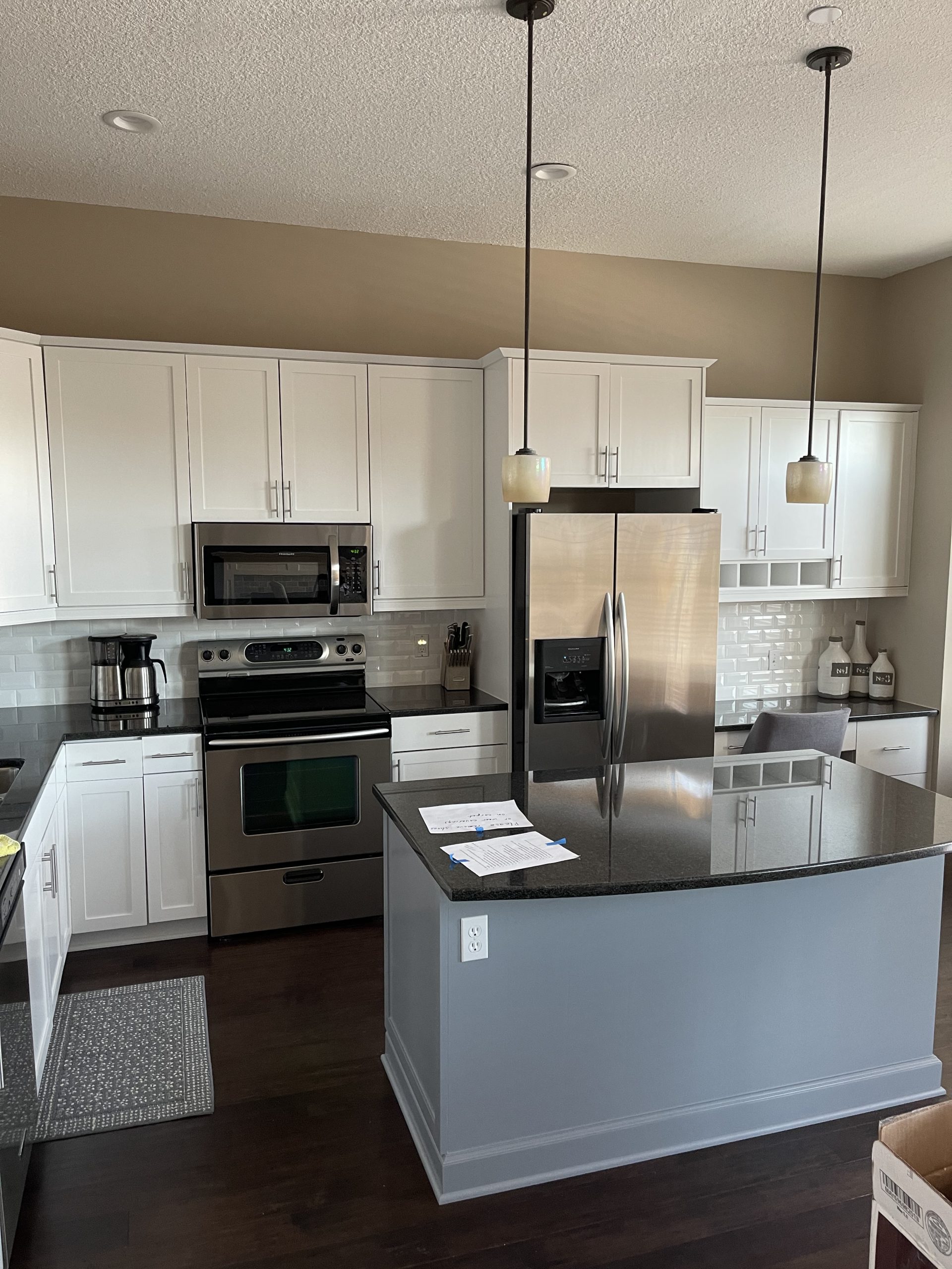 after certapro cabinet refinishing & repainting