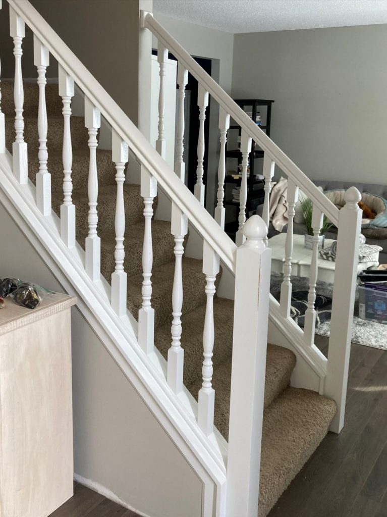 eagan minnesota staircase after painting