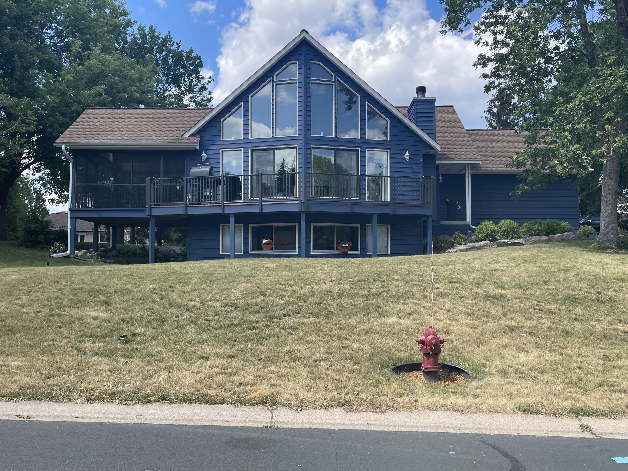 exterior after painting