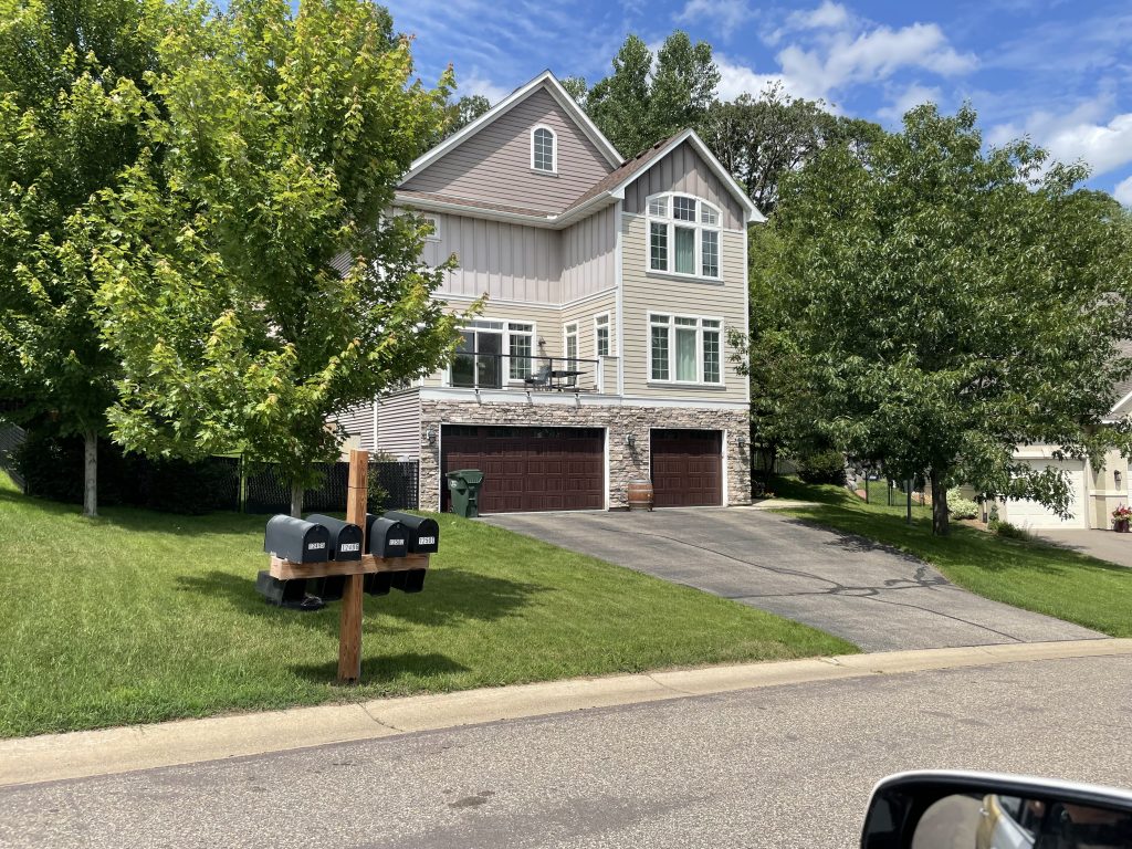 Home Exterior in Apple Valley, MN Before