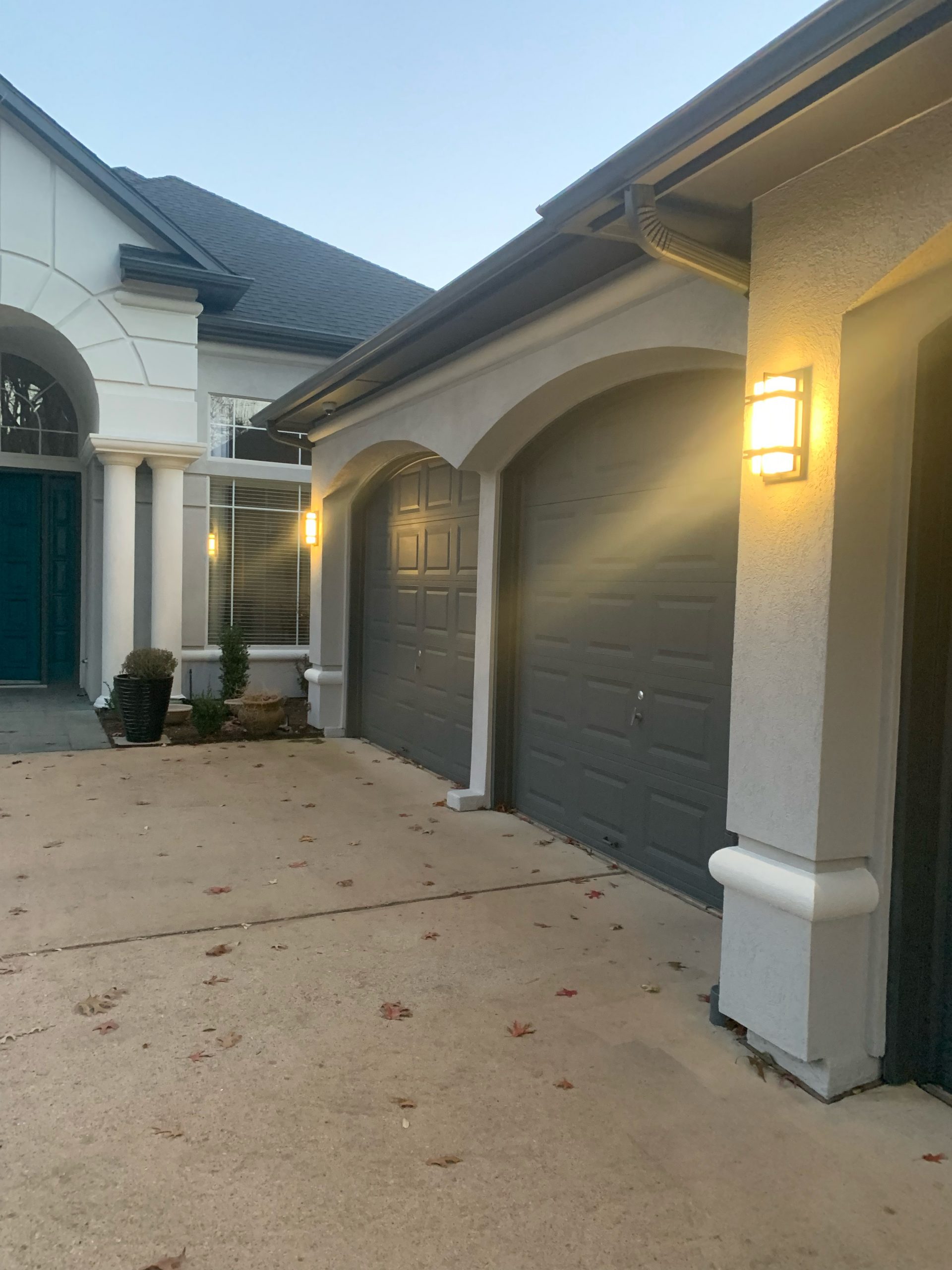 Before View of Driveway