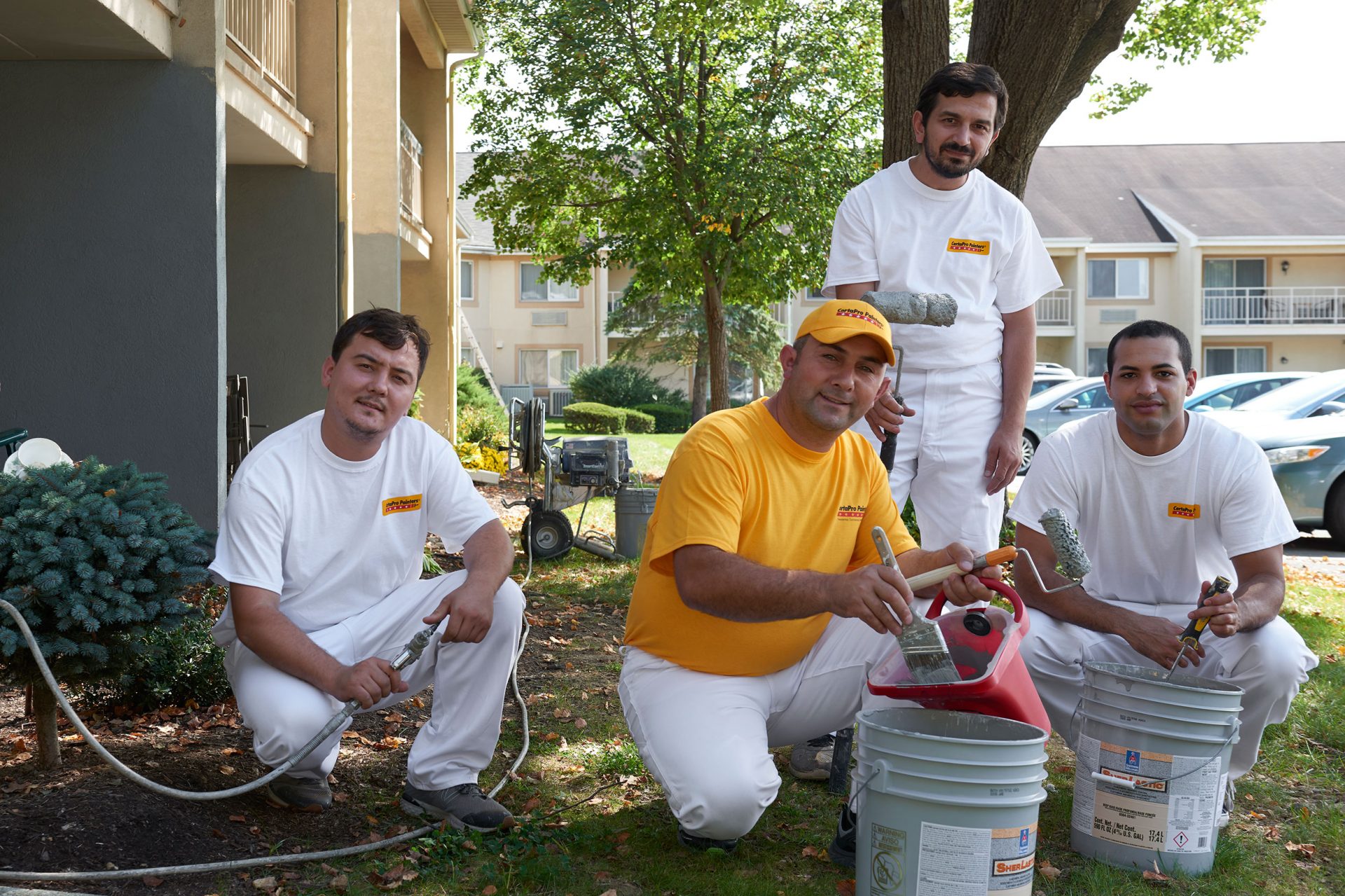 exterior house painters
