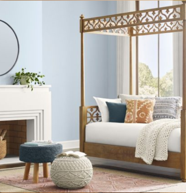 bedroom walls painted upward by sherwin williamas