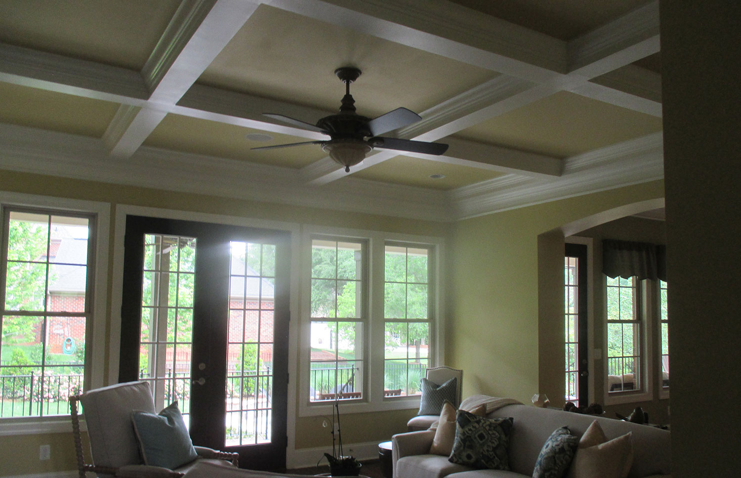 Family Room in Waxhaw, NC Before