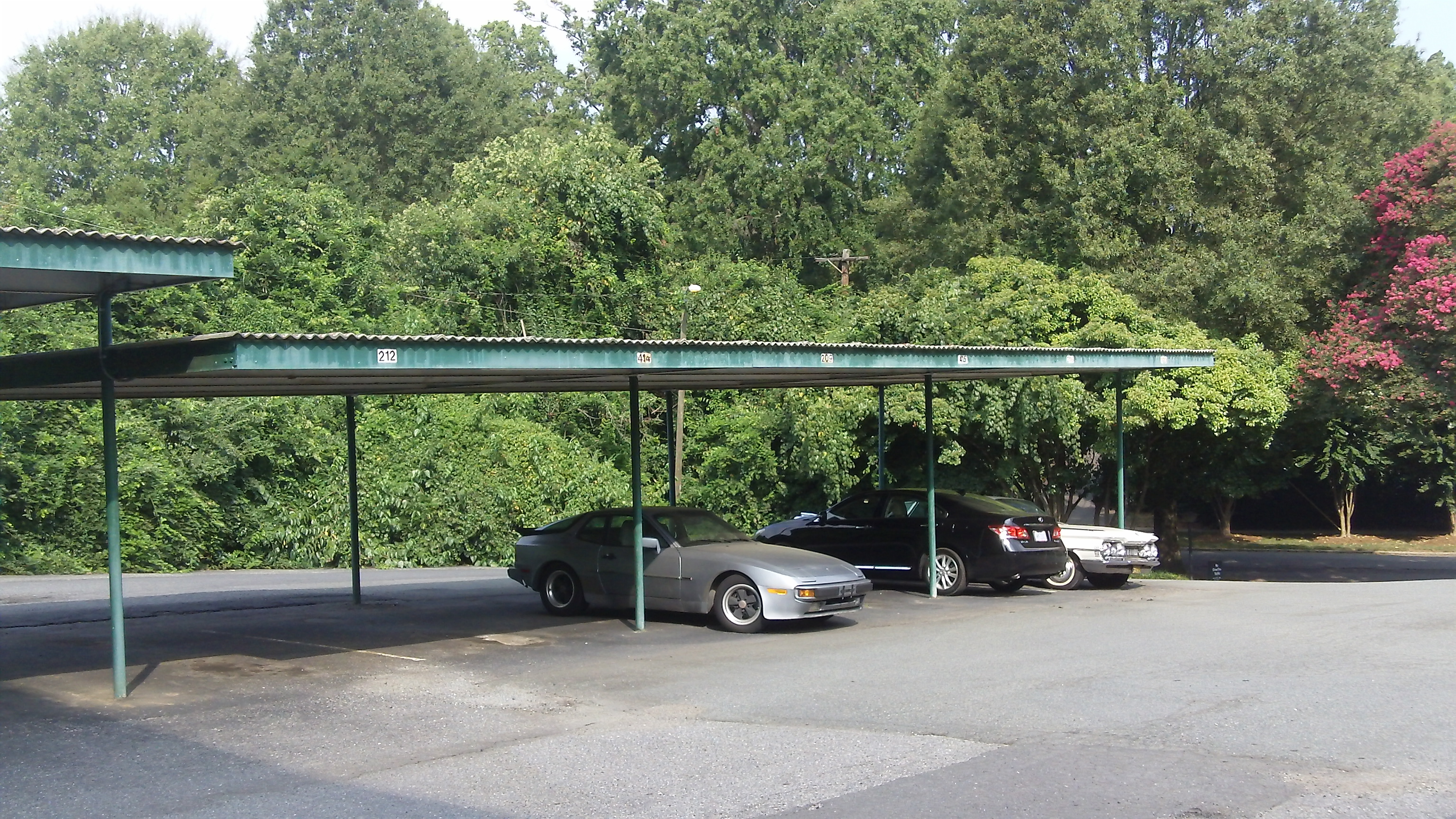 Carport Painting Before