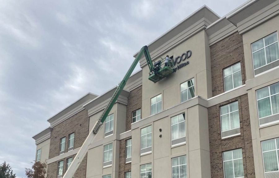 Check out our Commercial Stucco and Repair