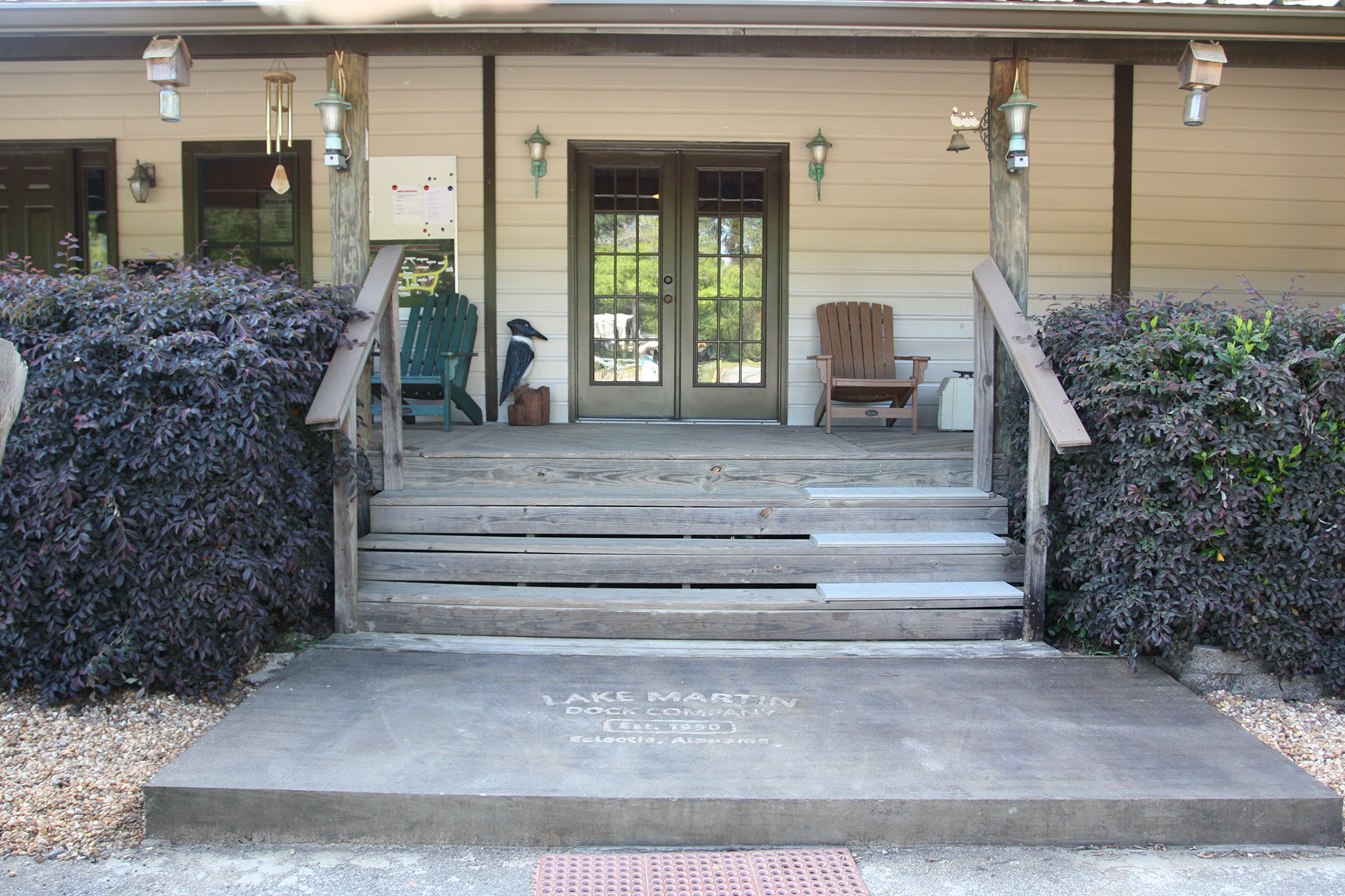 Lake Martin Dock Company Exterior Painting After