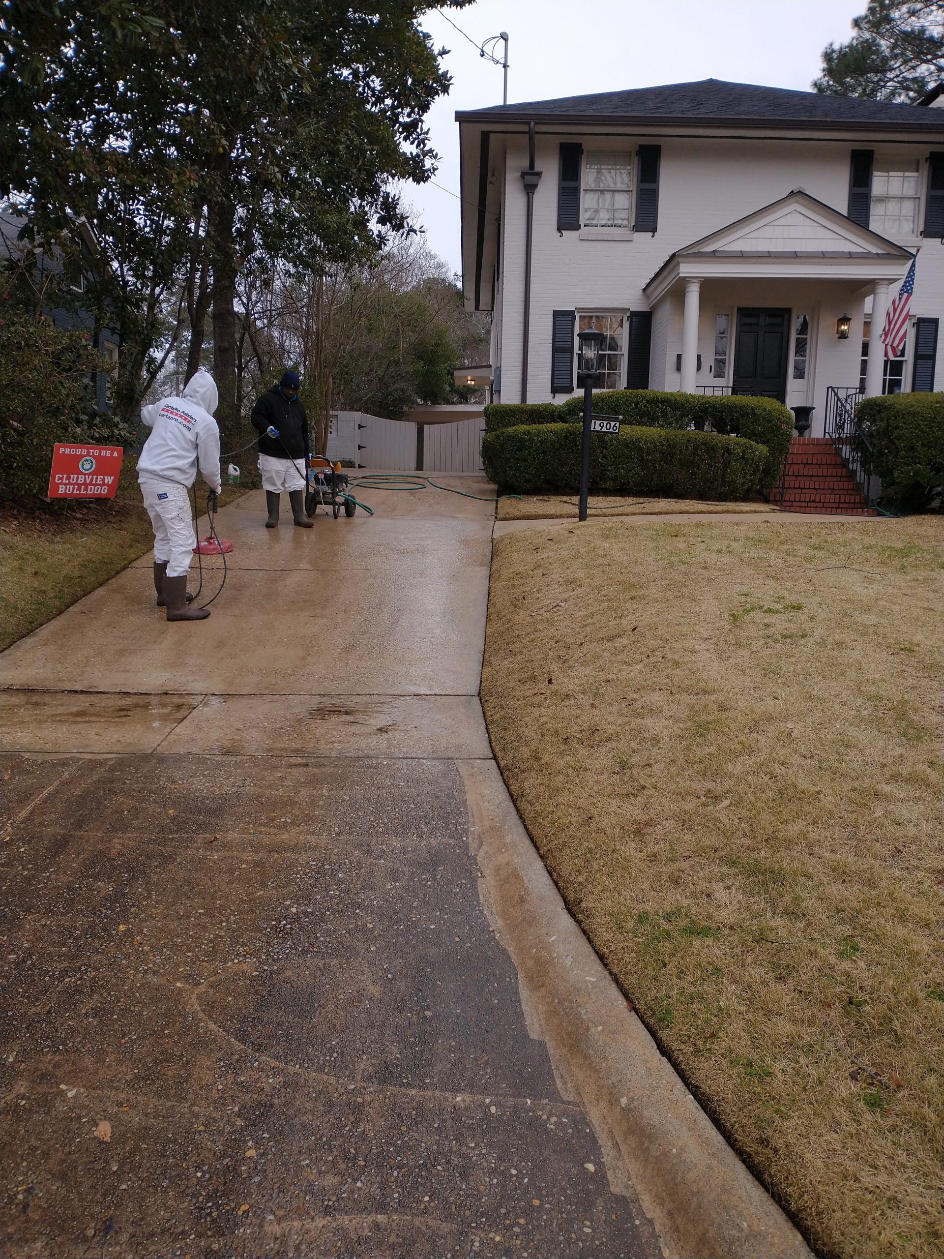 power washing service