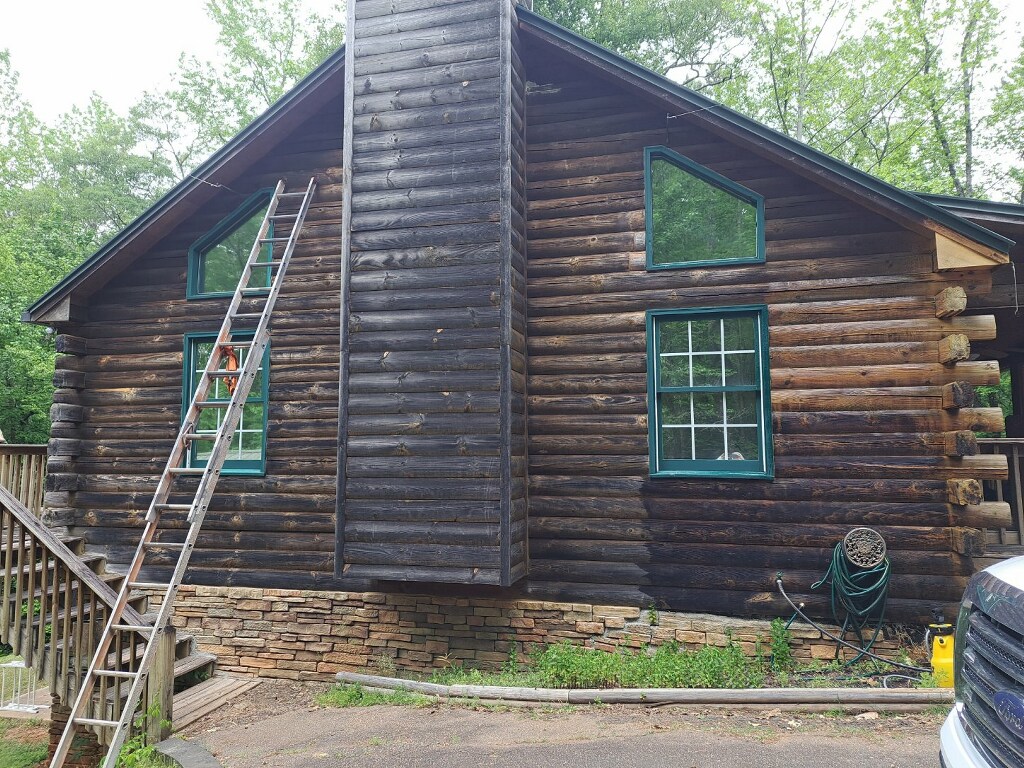 Power Washing Service Before