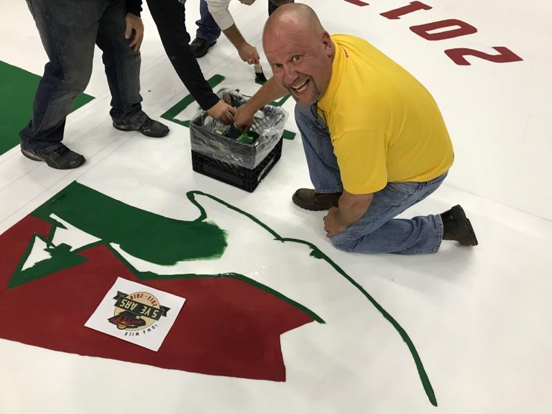 CertaPro Painters of Des Moines - Paint the ice with the Iowa Wild