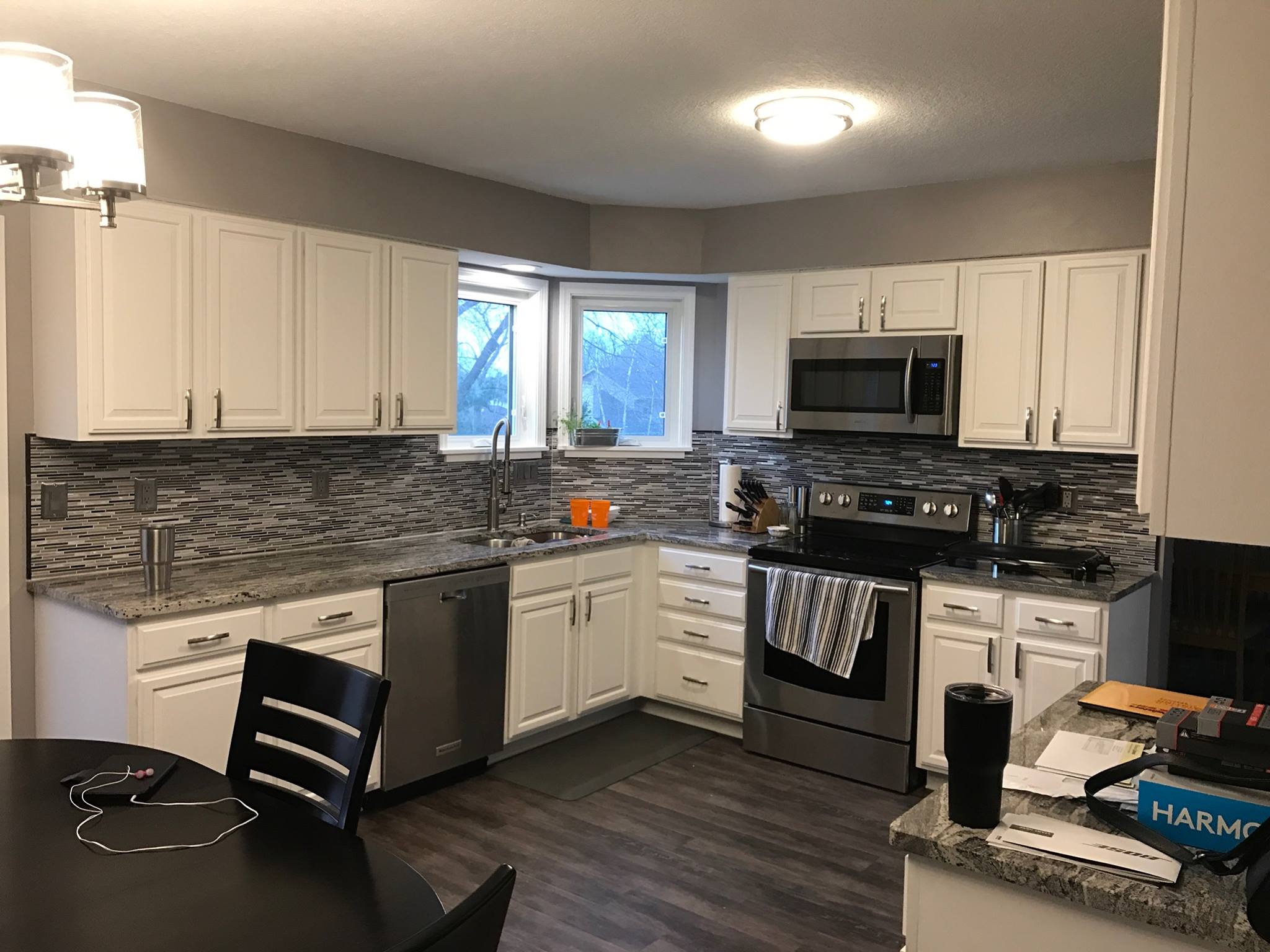 Kitchen Interior in Des Moines After