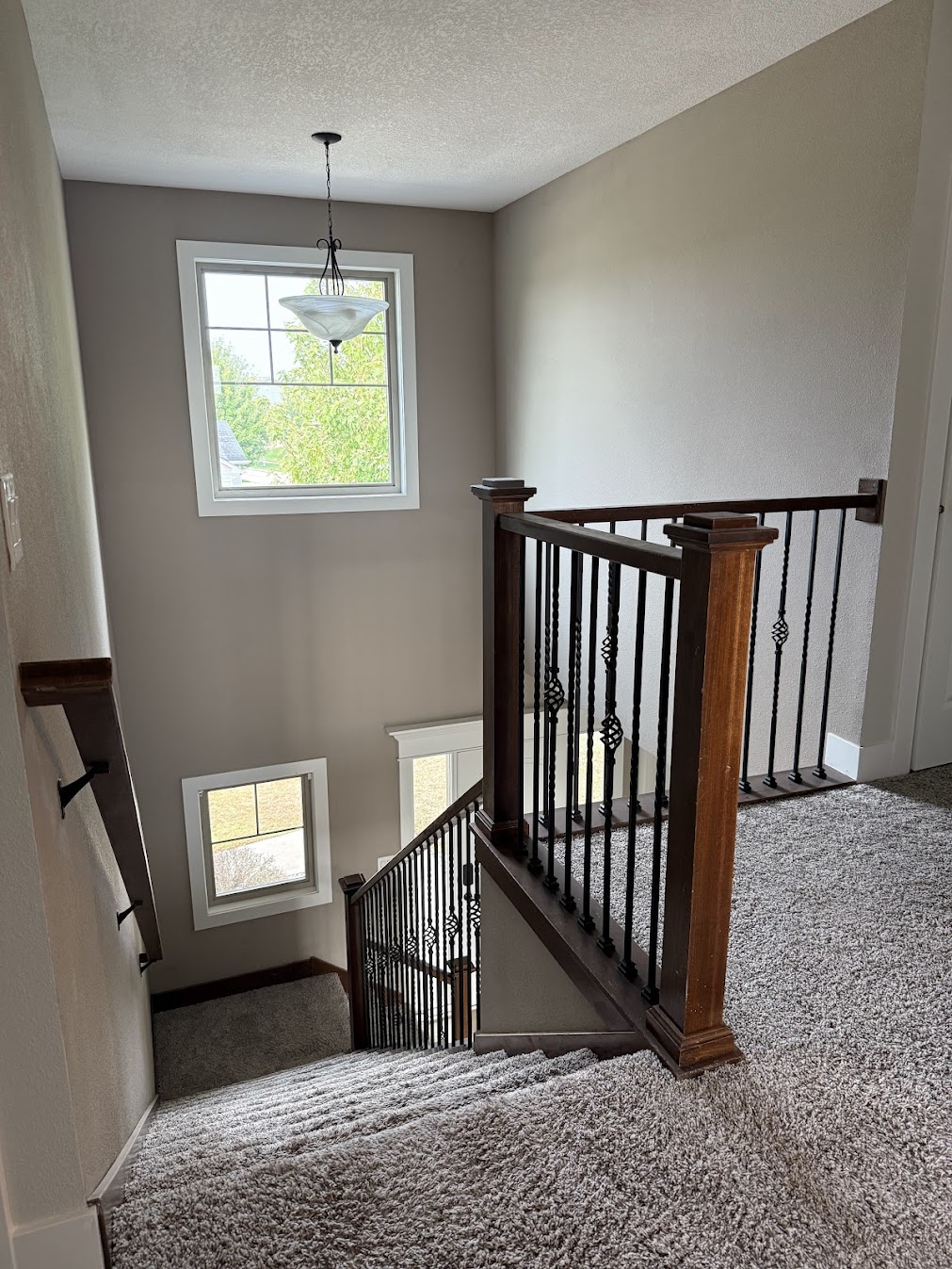 residential exterior before being repainted