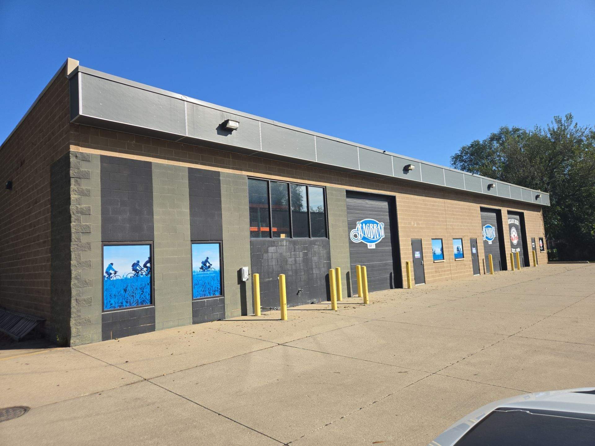 residential cabinets before being repainted