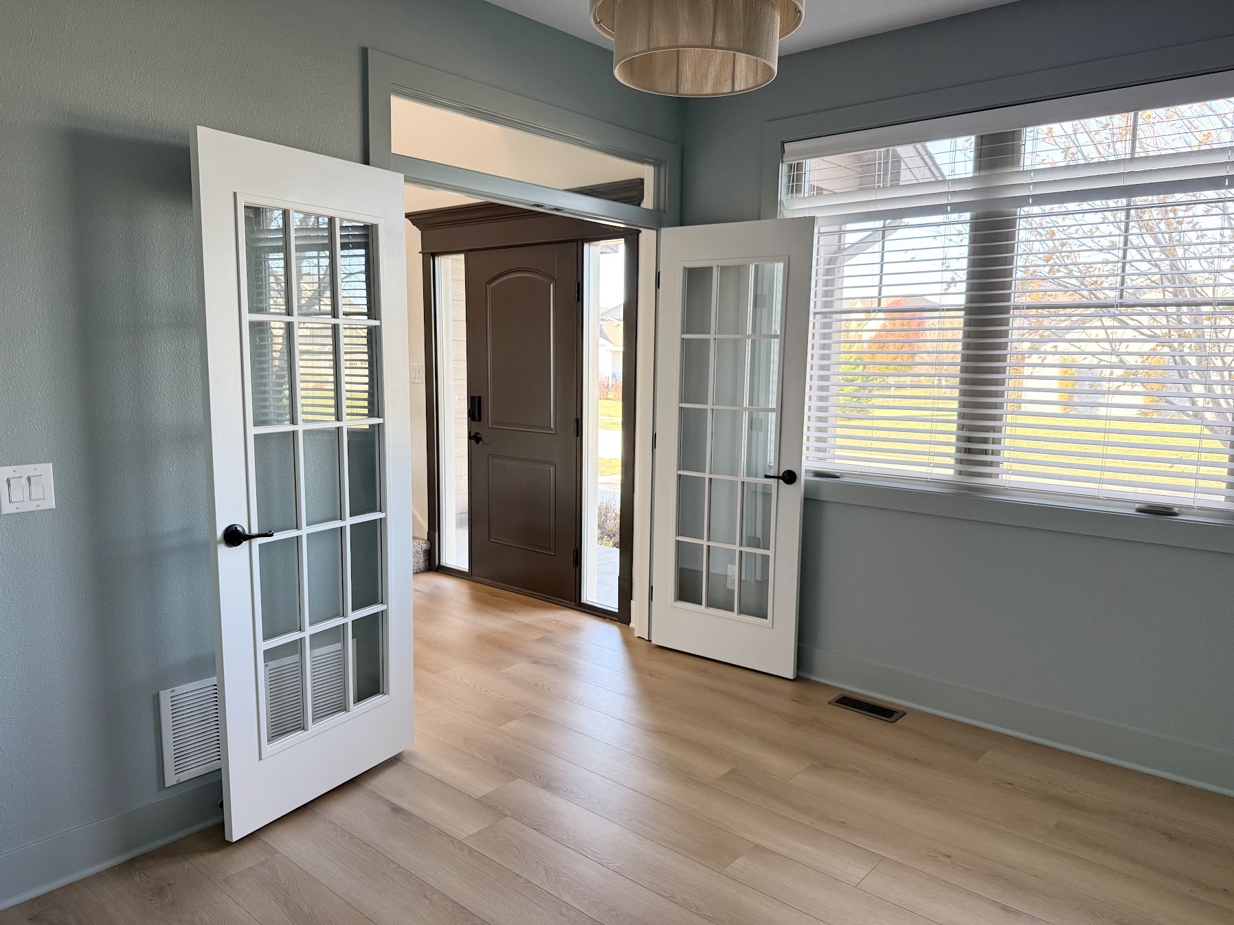 repainted home office in des moines