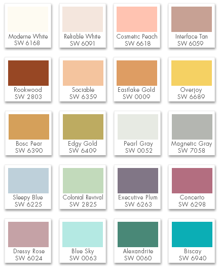 Nashville Fad Color Palette