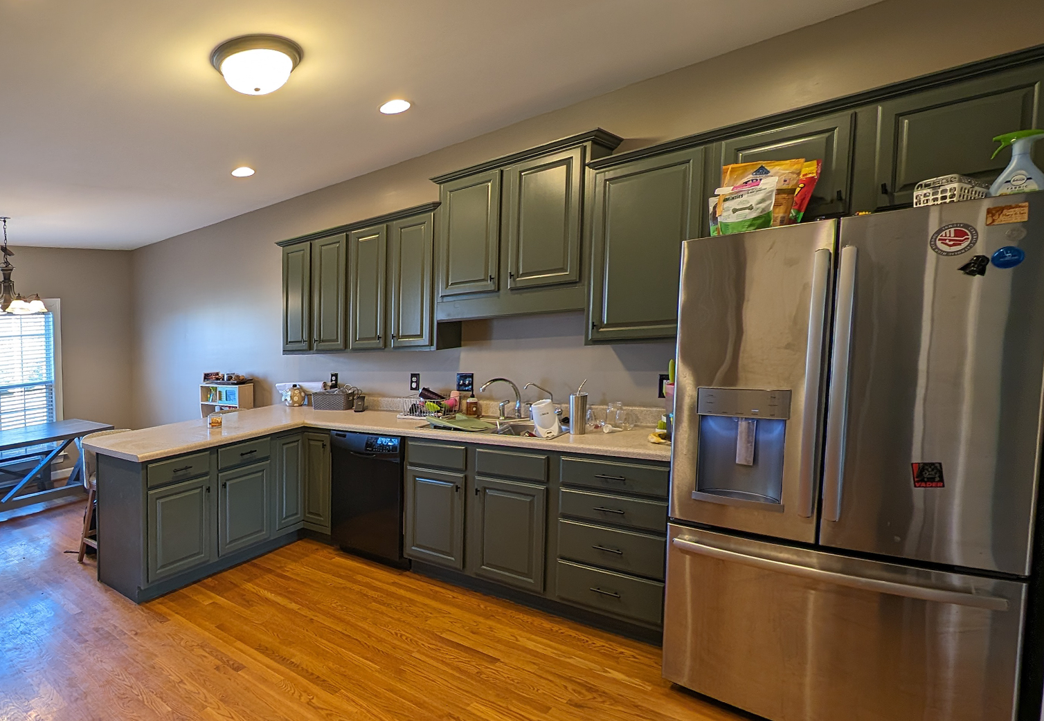 Interior Home Modernization Project Before