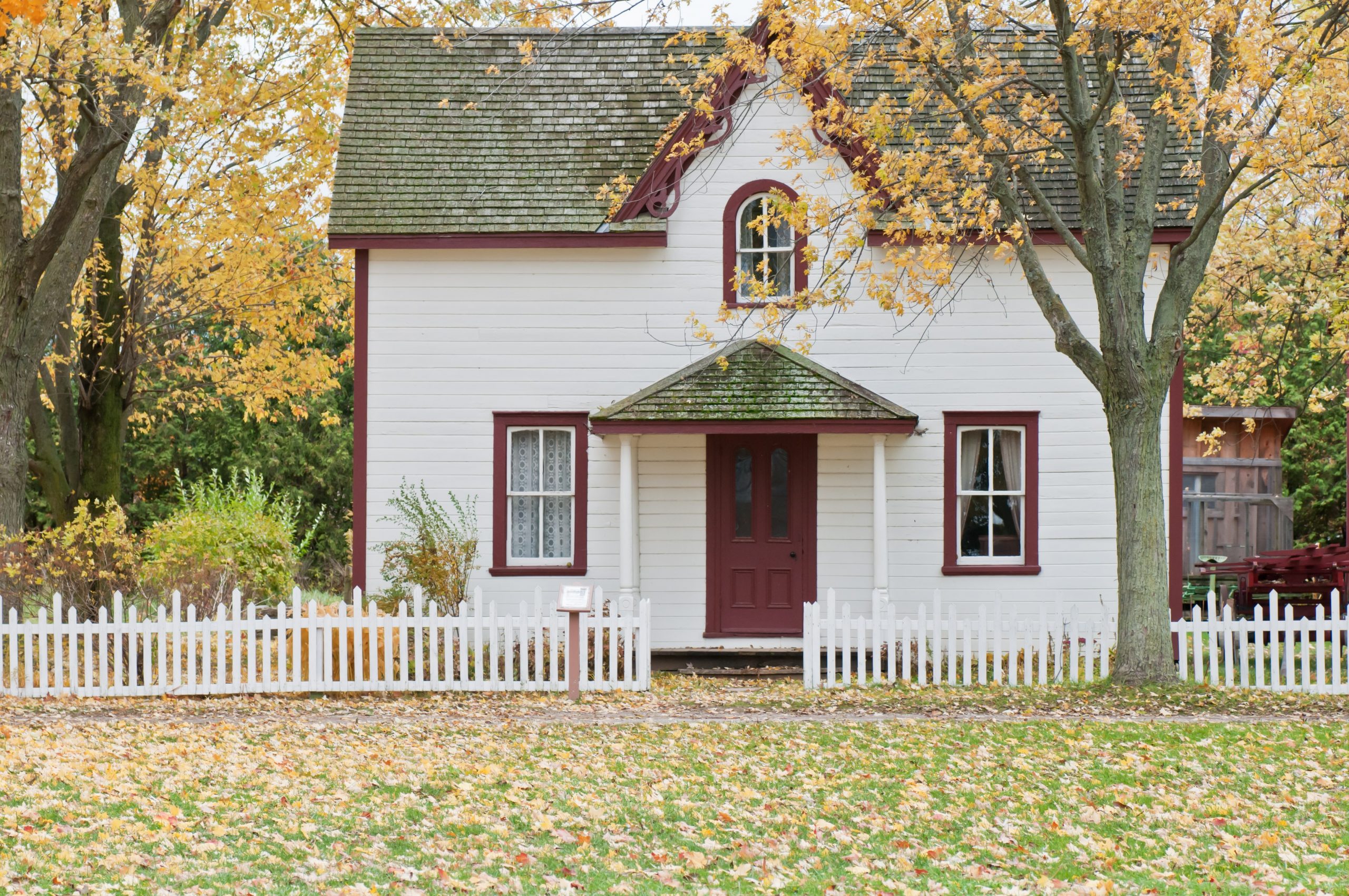 fall home exterior