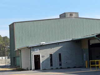 residential limewash before being repainted