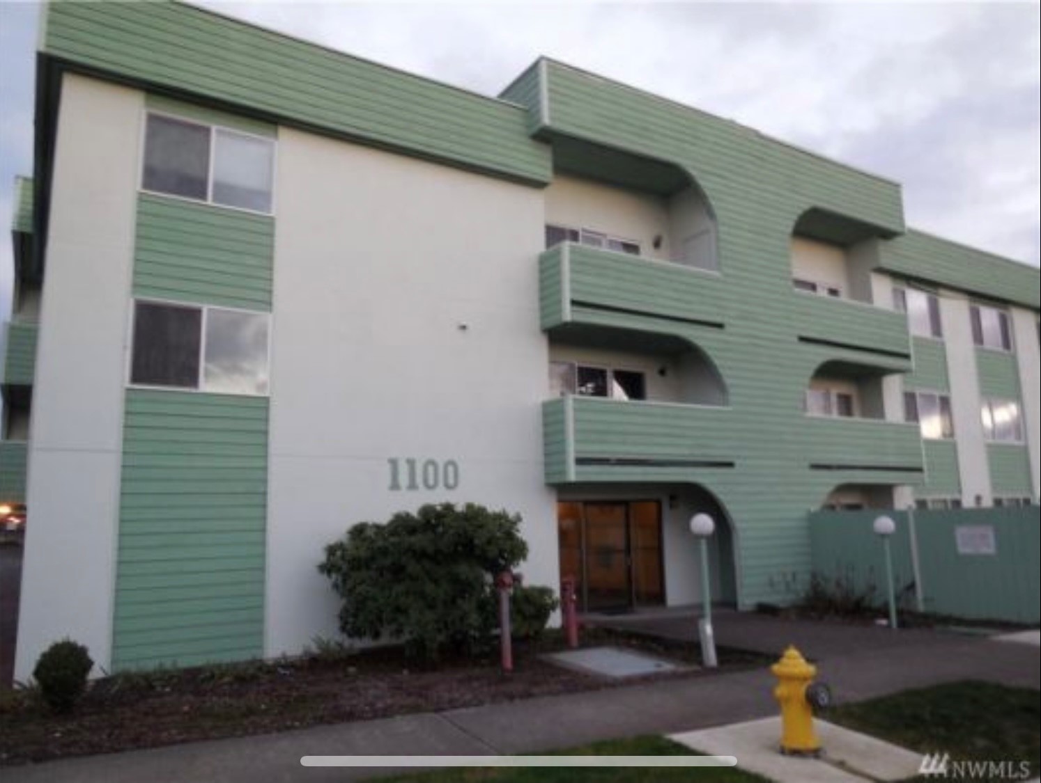 apartment building before