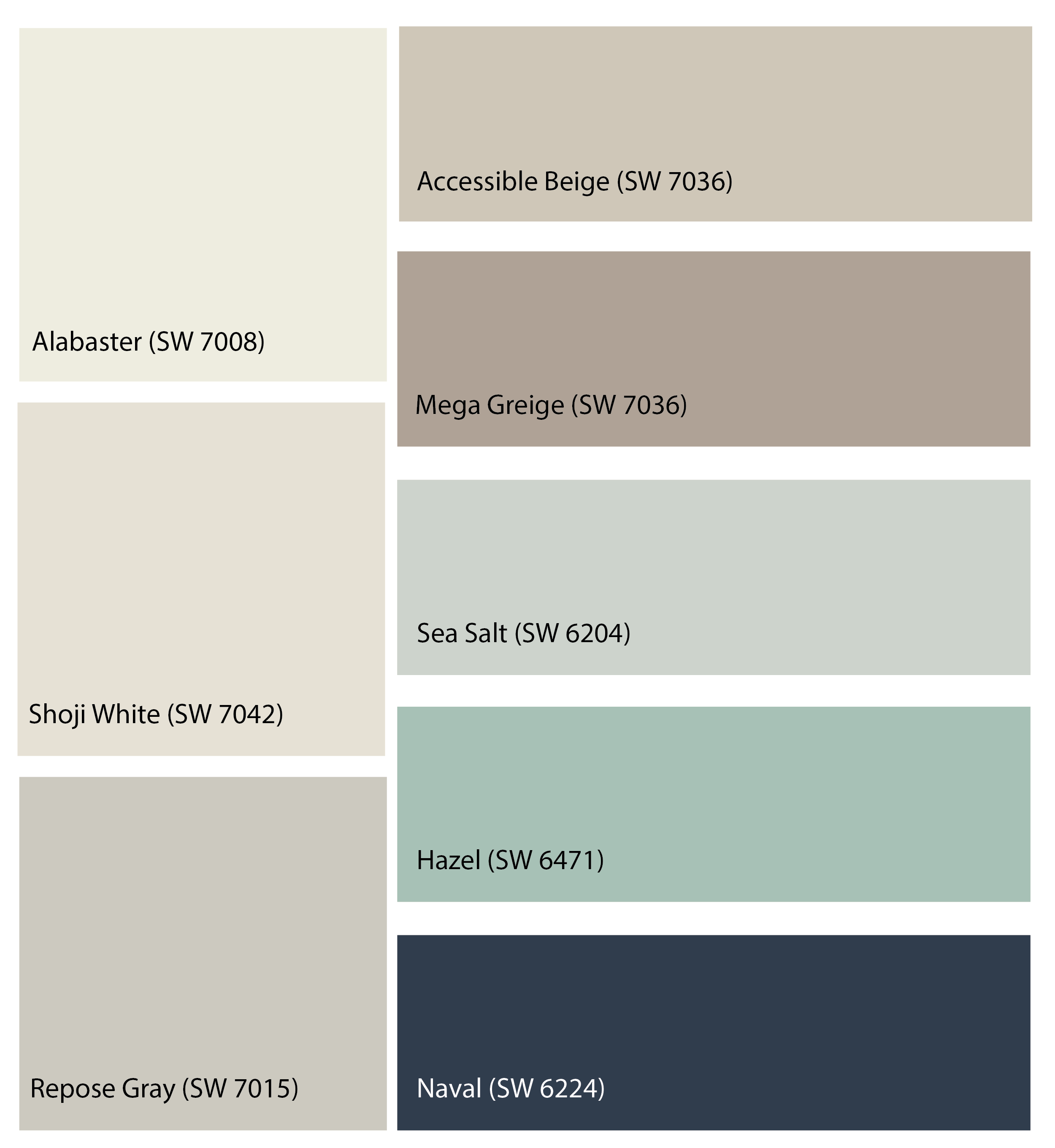 Sherwin William Colors