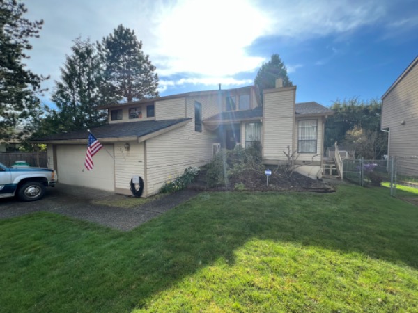 Before the Exterior Paint Change