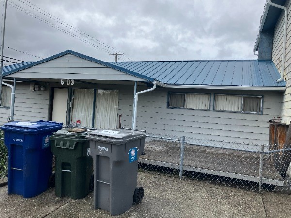 Before and After Wood Exterior Siding Before