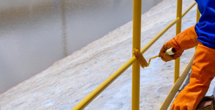 Check out our Wood & Metal Railing Painting