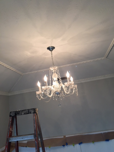 crown molding work