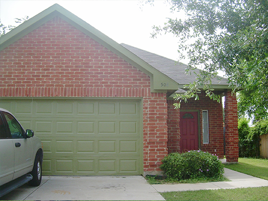 home in garland texas