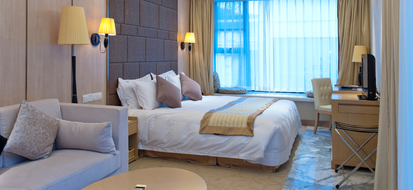 interior hotel room in rockwall, texas