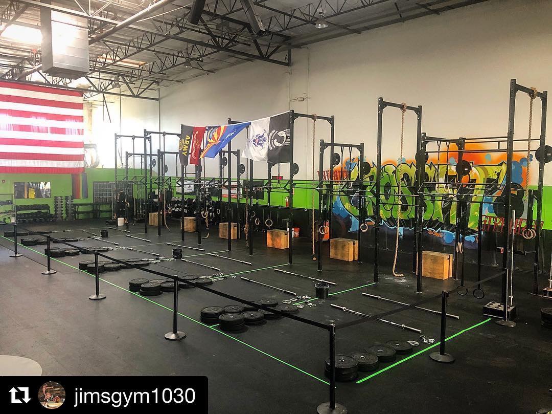 Gym Interior Painting Before