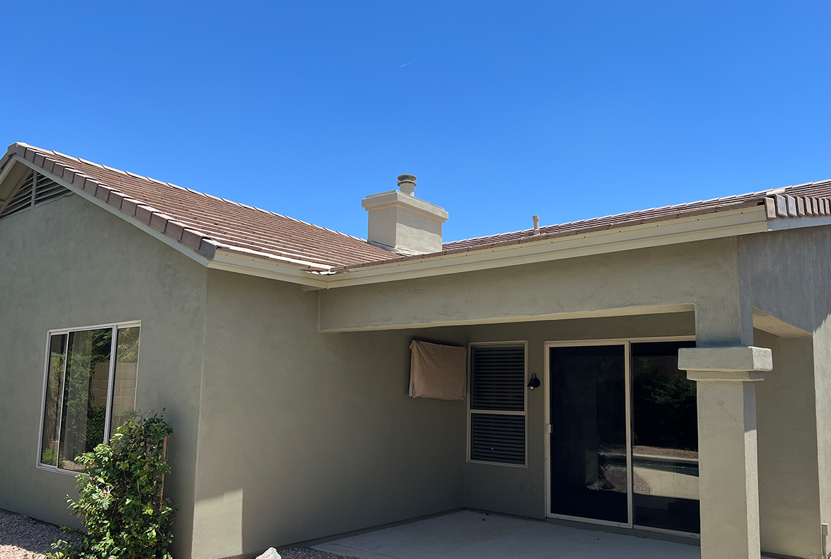 Single Story Home Repaint After