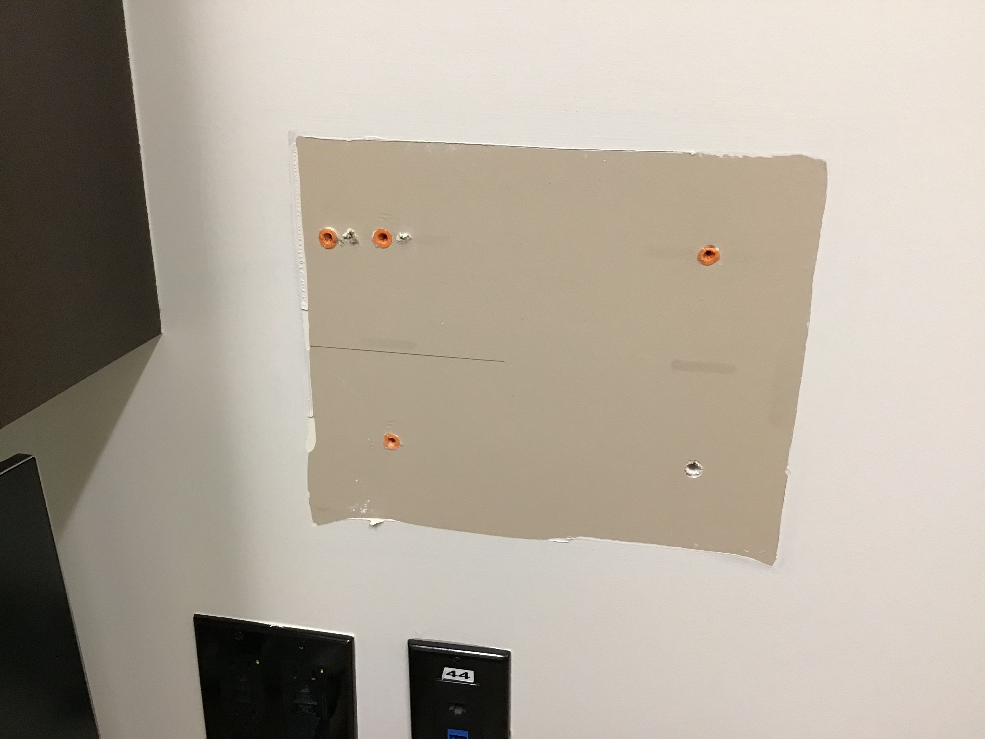 Medical Office Painting Before