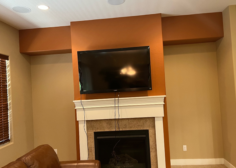 Wood & Metal Gate Renovation After