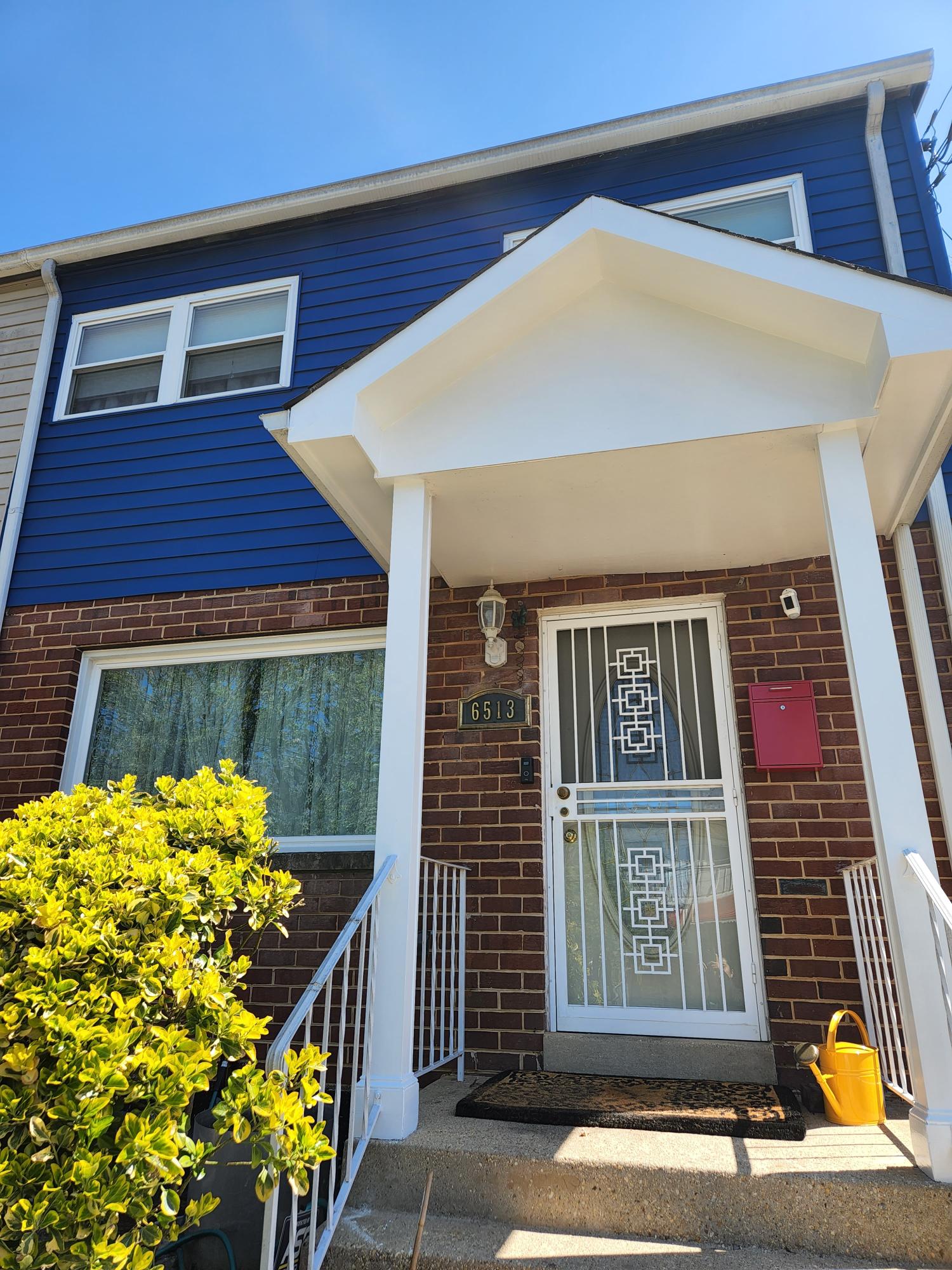 After the Exterior Paint Color Change