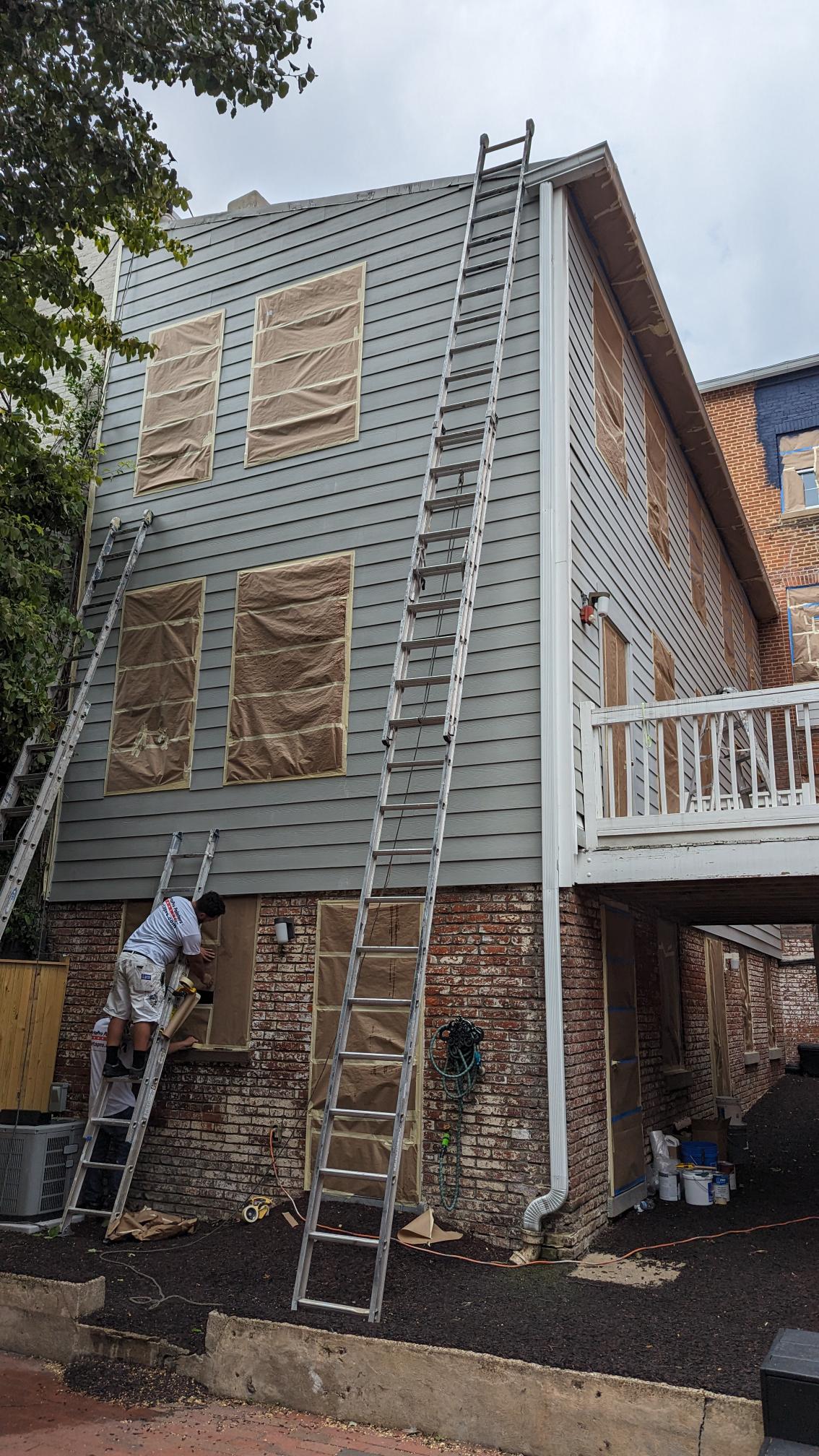 Exterior Repaint Before