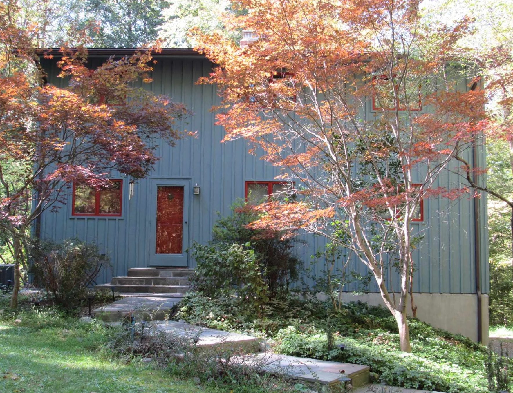 Blue Exterior House Painting Albany, NY