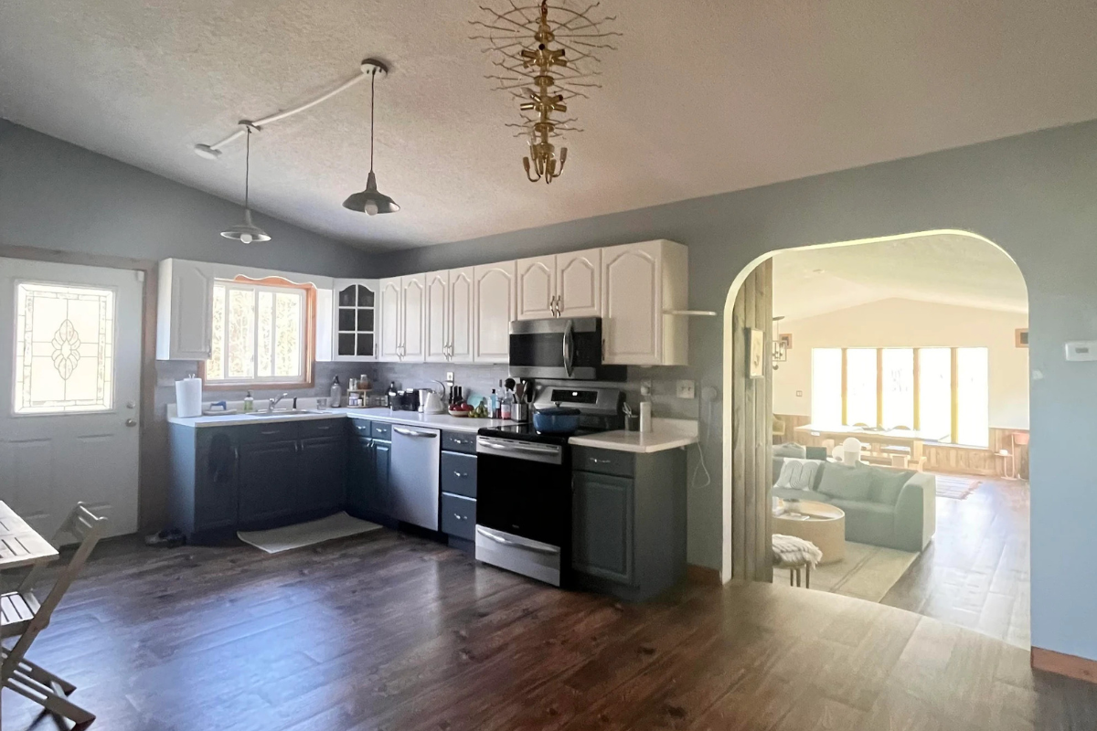 Before Kitchen Painting